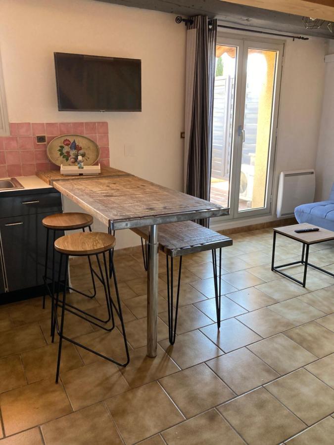 Grande Terrasse Clim Parking Prive Smart Tv, Local Velos Entraigues-sur-la-Sorgue Dış mekan fotoğraf